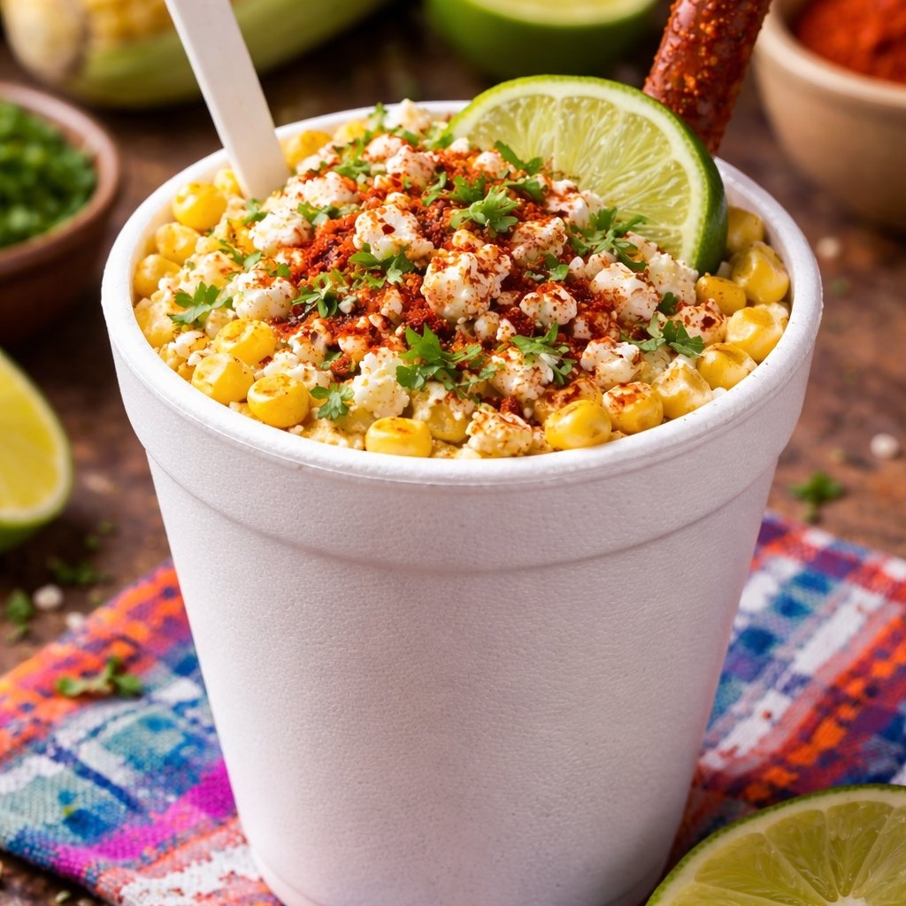 Chipotle Inferno corn cup